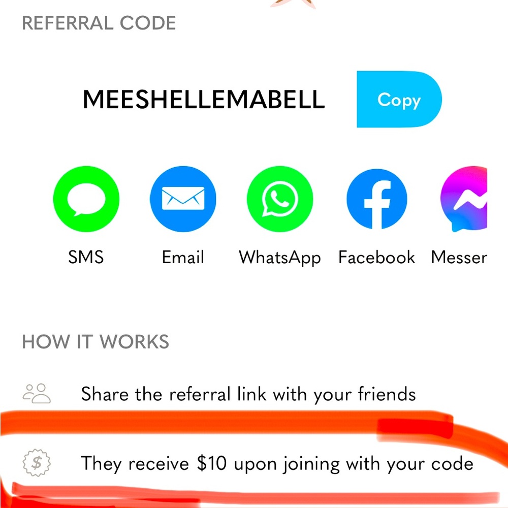 HEY, NEW POSHERS! USE THIS CODE! 👆👆👆